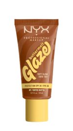 NYX FOUNDATION BUTTERMELT GLAZE +30SPF Toffee Butta 07