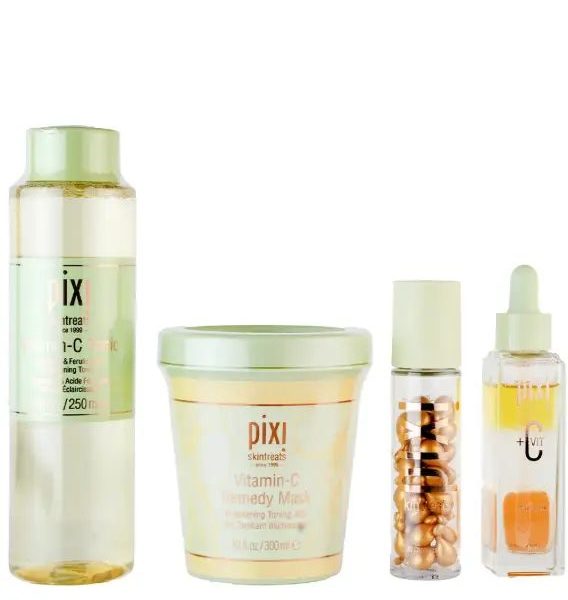 PIXI SKIN CARE SET BRIGHT BEAMING 4PCS