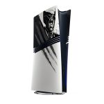 PlayStation 5 Pro Console Covers Marvel Wolverine Adamantium Silver