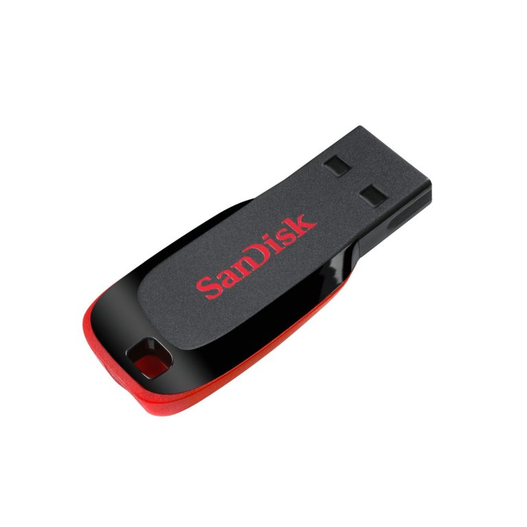 فلاش ميموري SanDisk Cruzer Blade USB 2.0 32GB / 64GB / 128GB Compact Design