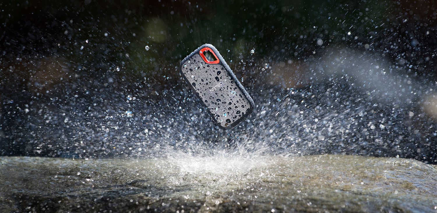 sandisk-extreme-portable-ssd-2tb-usb-3-2 قرص خارجي SanDisk Extreme Portable SSD 2TB USB 3.2 Gen 2 1050 MB/s IP65 Rugged