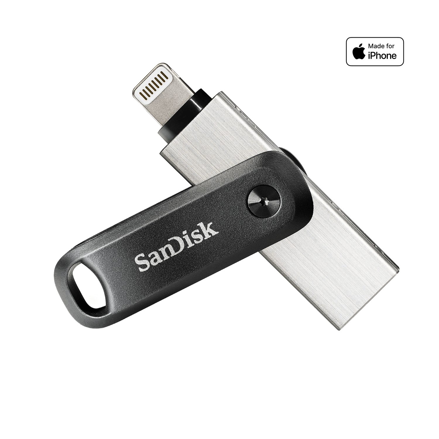 sandisk-ixpand-go-256gb-lightning-usb-type-a فلاش ميموري SanDisk iXpand Go 256GB USB 3.0 Type-A + Lightning للايفون والحاسوب