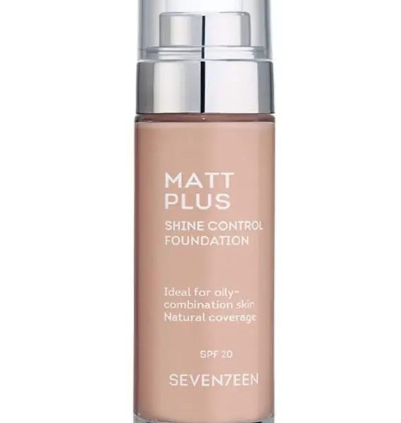 SEVENTEEN FOUNDATION MATT PLUS +20SPF 00 لايت بورسلين