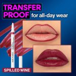 WET N WILD LIP PENCIL STAIN SPILLED WINE