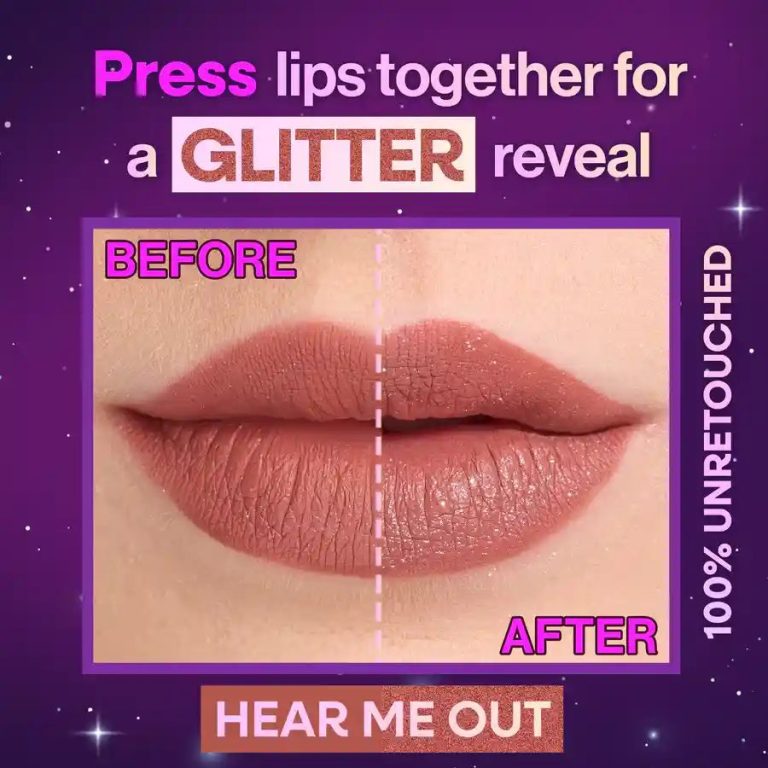 WET N WILD LIPSTICK MEGA GLITTER HEAR ME OUT