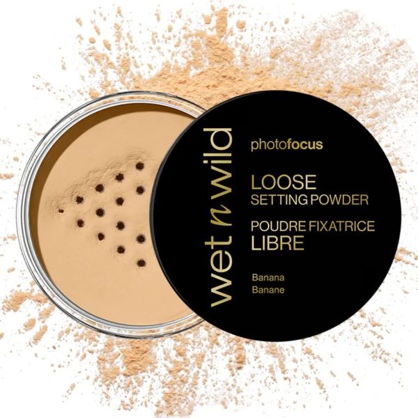 WET N WILD LOOSE POWDER PHOTOFOCUS ash banana