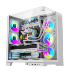 DarkFlash TH285 Plus ATX PC Case White Front
