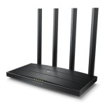 TP Link Archer C6 AC1200 Wi-Fi 5 Wireless MU-MIMO Gigabit Router
