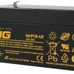 Battery Long 12V-3AH ,Lead Acid Rechargeable | WP3-12