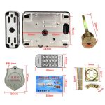 Smart Electronic Door Lock with Swipe Card & Remote Control System XM-5000