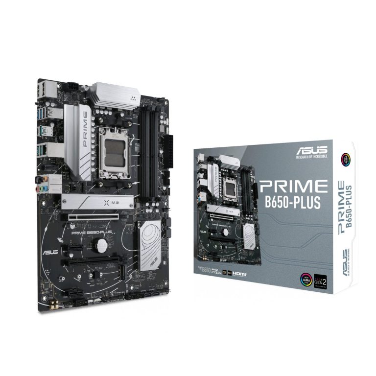 ASUS PRIME B650-PLUS AM5 DDR5 PCIe 5.0 M.2 2.5GbE ATX