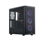 Cooler Master Elite 502 ATX Mid Tower Tempered Glass 3x120mm ARGB Black