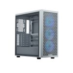 Cooler Master Elite 502 ATX Mid Tower Tempered Glass 3x120mm ARGB White