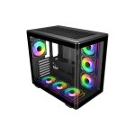 Cooler Master Elite 600 ATX Mid Tower Tempered Glass 7x120mm ARGB USB 3.2 Gen 2x2 Type-C