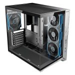 ESGAMING ZERO MAX ATX 8° Tilt Tempered Glass Case Gray