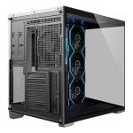 ESGAMING ZERO MAX ATX 8° Tilt Tempered Glass Case Gray