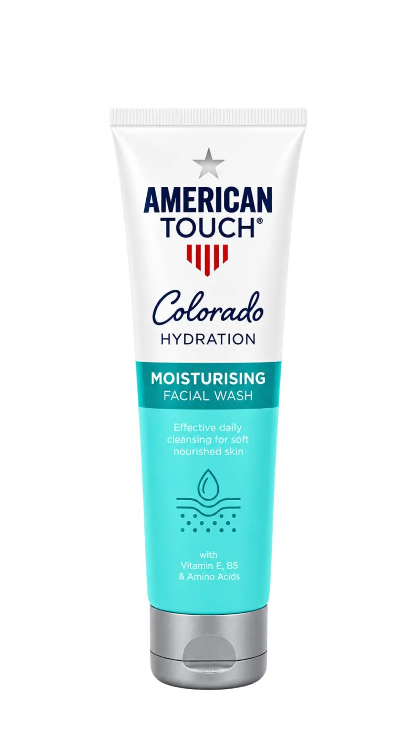 american-touch-facial-wash-moisturising-150ml.jpg غسول الوجه أمريكان تاتش كولورادو هيدريشن المرطب 150 مل