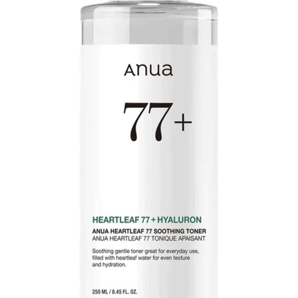 ANUA TONER HEARTLEAF 77 + HYALURON 250 ML