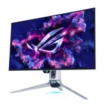 شاشة ASUS ROG Swift OLED PG27AQWP-W Tandem WOLED QHD 540Hz 0.02ms أبيض مقاس 26.5 بوصة