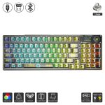 Aula F98 Pro V3 Black Mechanical Keyboard Front View