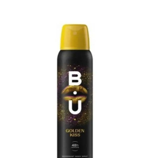 B.U DEODORANT GOLDEN KISS 150 ML