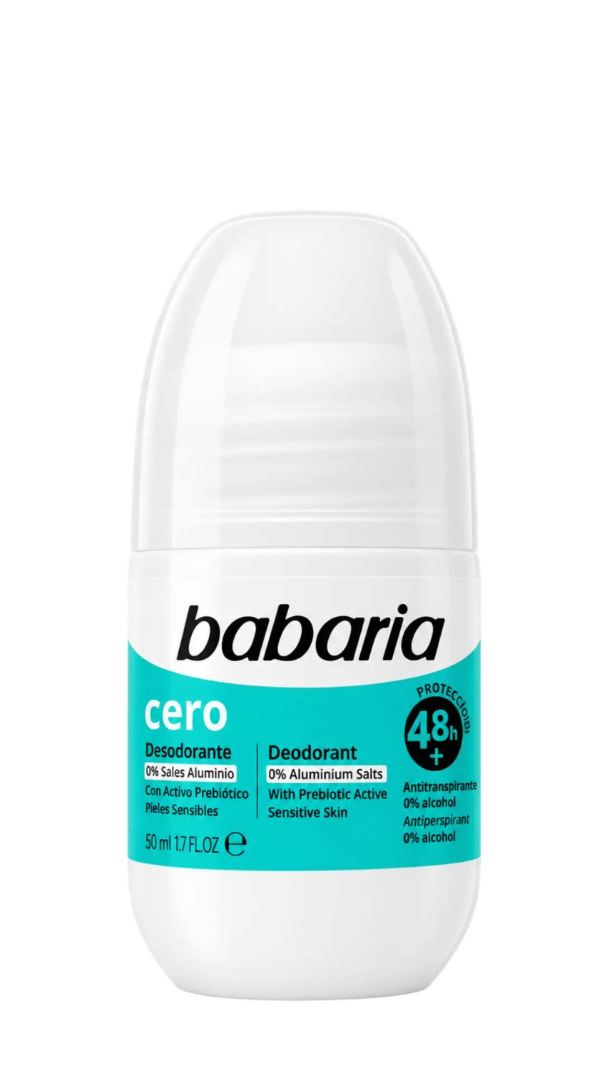 babaria-deodorant-cero-48h-50ml.jpg مزيل عرق رول أون باباريا سيرو بدون أملاح الألمنيوم للبشرة الحساسة 50 مل