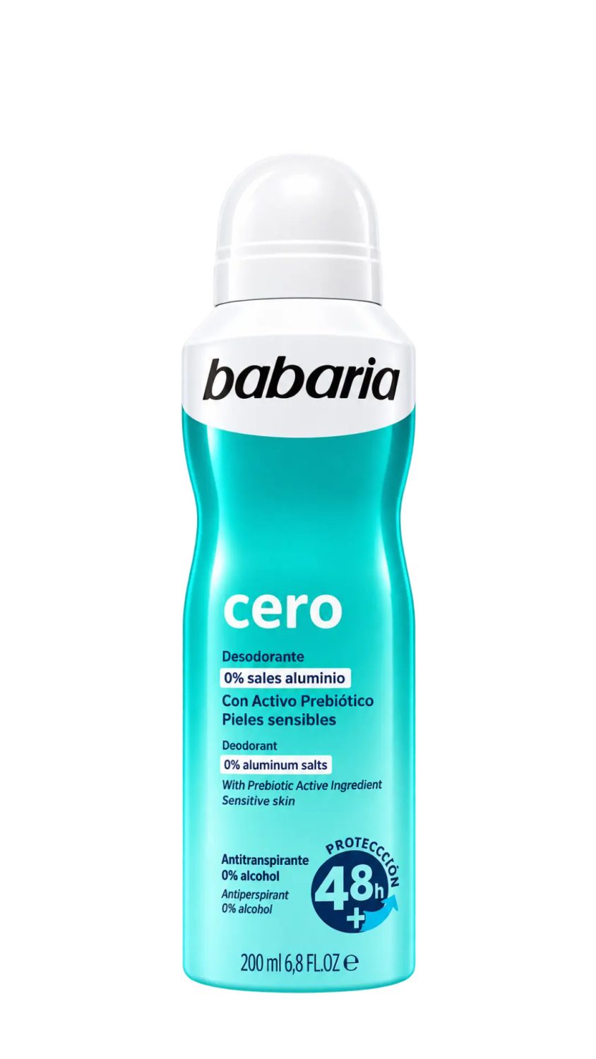 babaria-deodorant-spray-48h-cero-200ml.jpg مزيل عرق سبراي باباريا سيرو بدون أملاح الألمنيوم للبشرة الحساسة 200 مل