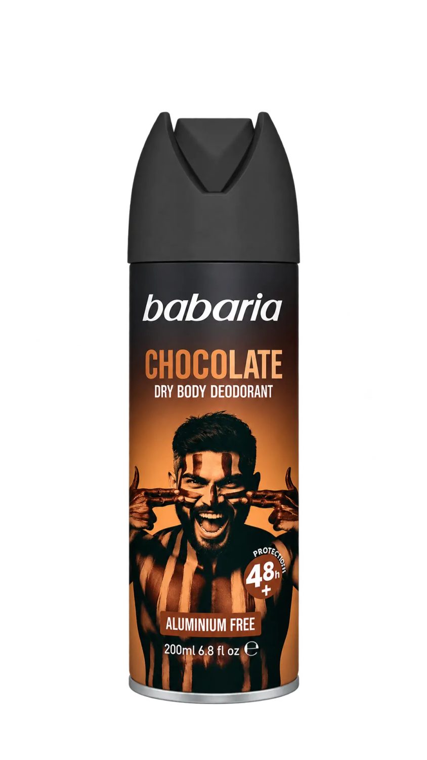 babaria-deodorant-spray-48h-chocolate-200ml.jpg مزيل عرق سبراي باباريا مين شوكولاتة للرجال بدون ألمنيوم 200 مل