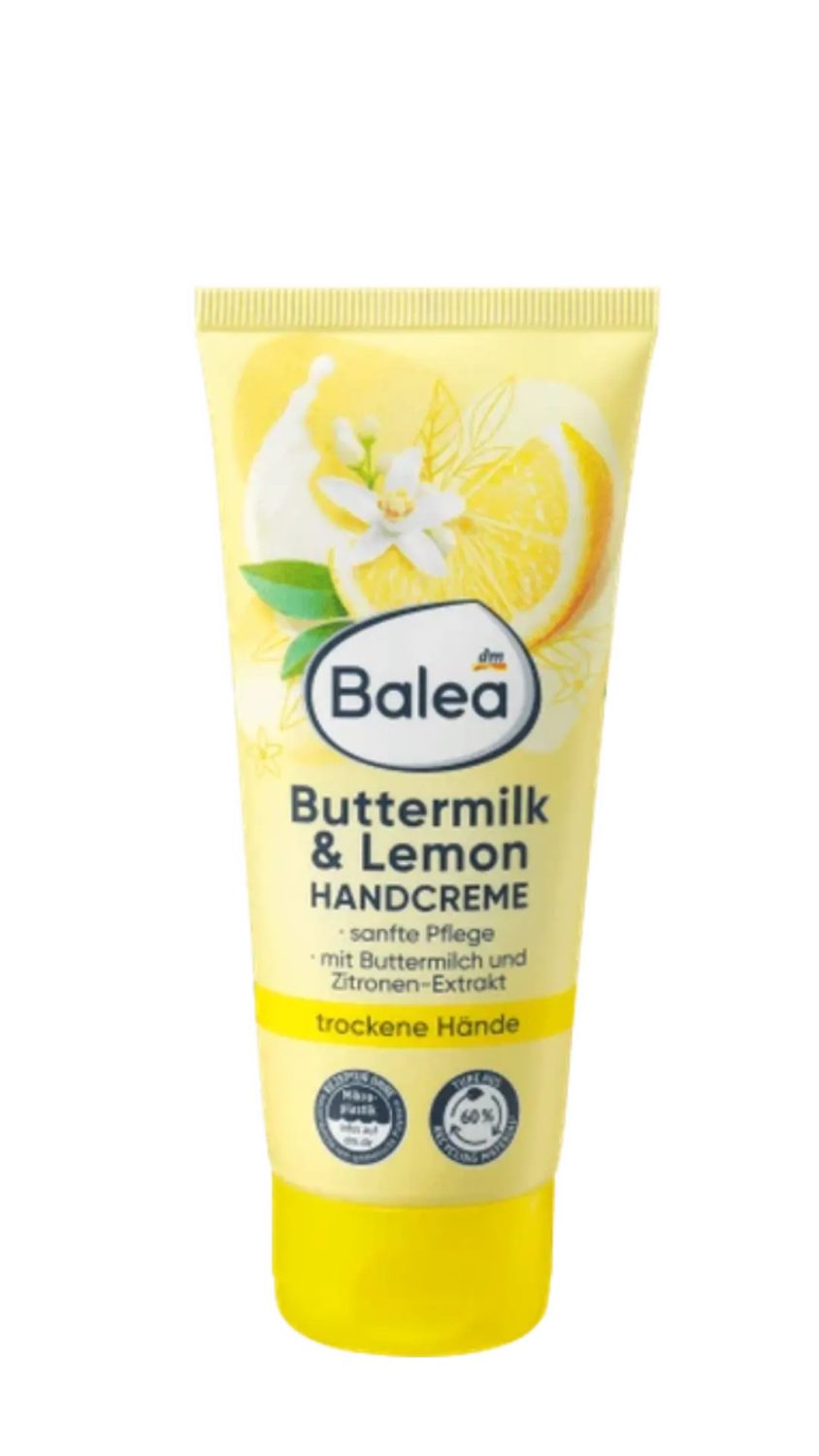 balea-hand-cream-buttermilk-and-lemon-100ml.jpg كريم اليدين باليا باللبن الرائب والليمون 100 مل