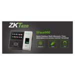 ZKTeco IFace 900 Biometric Time Attendance System with Facial Recognition and Fingerprint Scanner