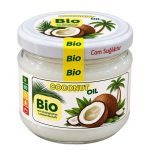 زيت جوز الهند Bio للشعر في برطمان زجاجي 250 مل