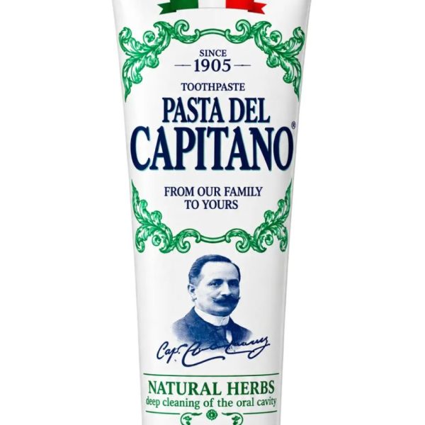 CAPITANO TOOTHPASTE NATRUAL HERBS 75 ML