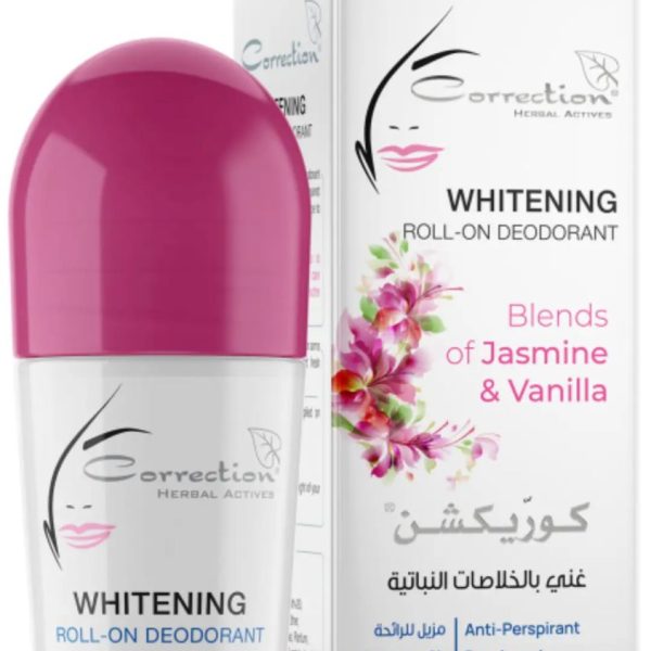 CORRECTION ROLL ON DEODORANT JASMINE & VANILLA 60ML