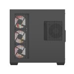 darkFlash C280 E-ATX Tempered Glass 270° Panoramic Case Black
