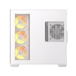 darkFlash C280 E-ATX Tempered Glass 270° Panoramic Case White