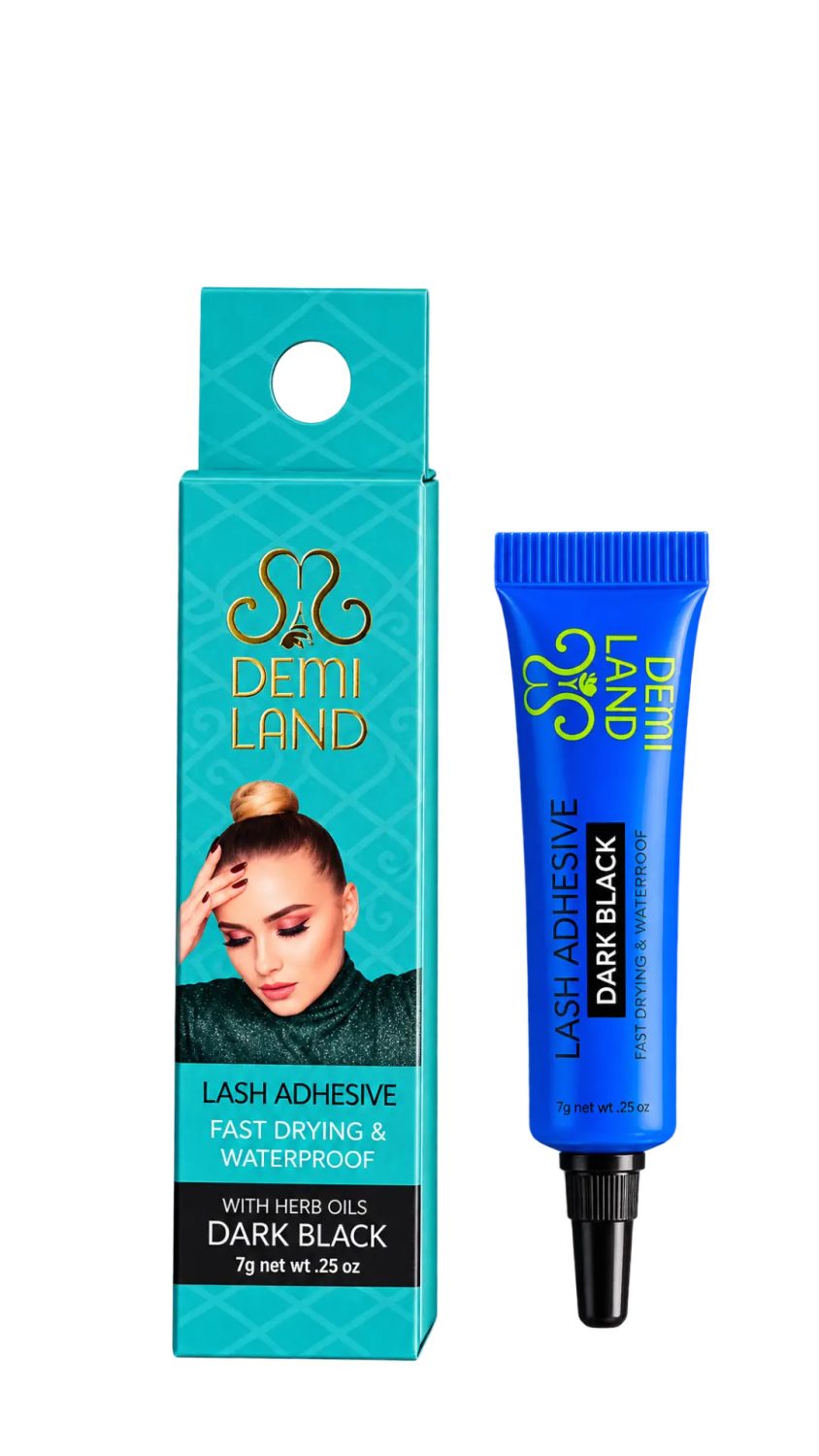 demi-land-lash-adhesive-dark-black.jpg غراء رموش ديمي لاند باللون الأسود الداكن 7 غرام