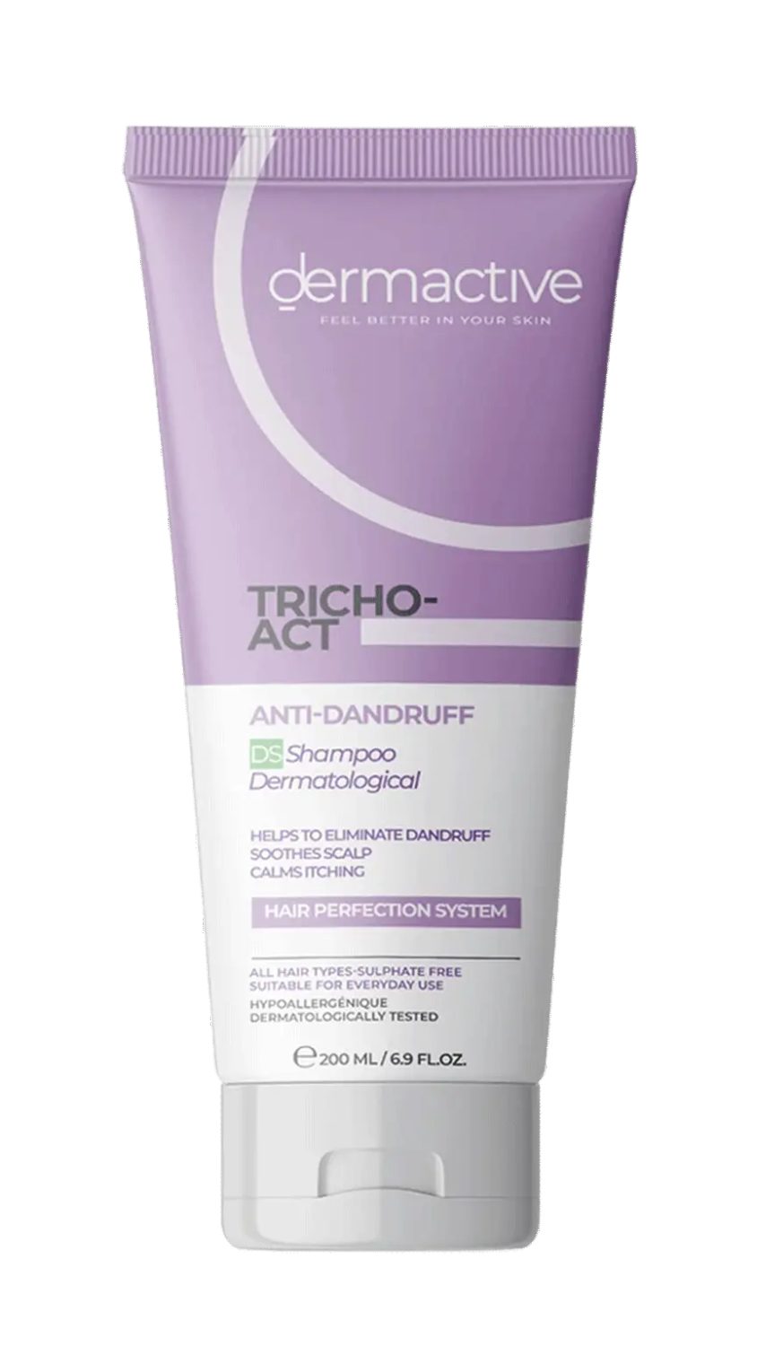 dermactive-shampoo-anti-dandruff-tricho-act-200ml.jpg شامبو ديرماكتيف تريكو أكت ضد القشرة خالٍ من السلفات 200 مل