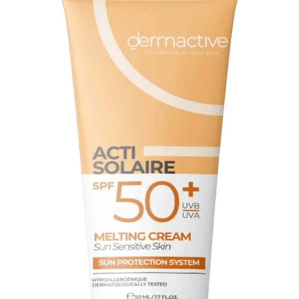 واقي شمس ديرماكتيف أكتي سولير كريم ذائب SPF 50+ للبشرة الحساسة 50 مل