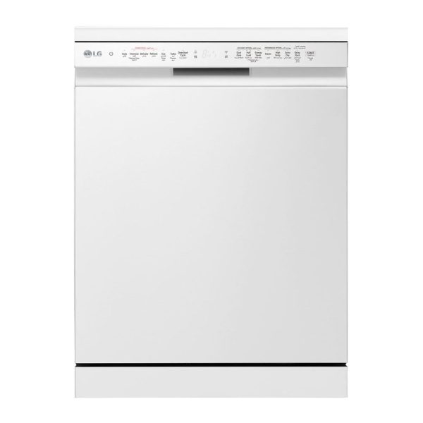 LG DFC435FW QuadWash TrueSteam Dishwasher White 1