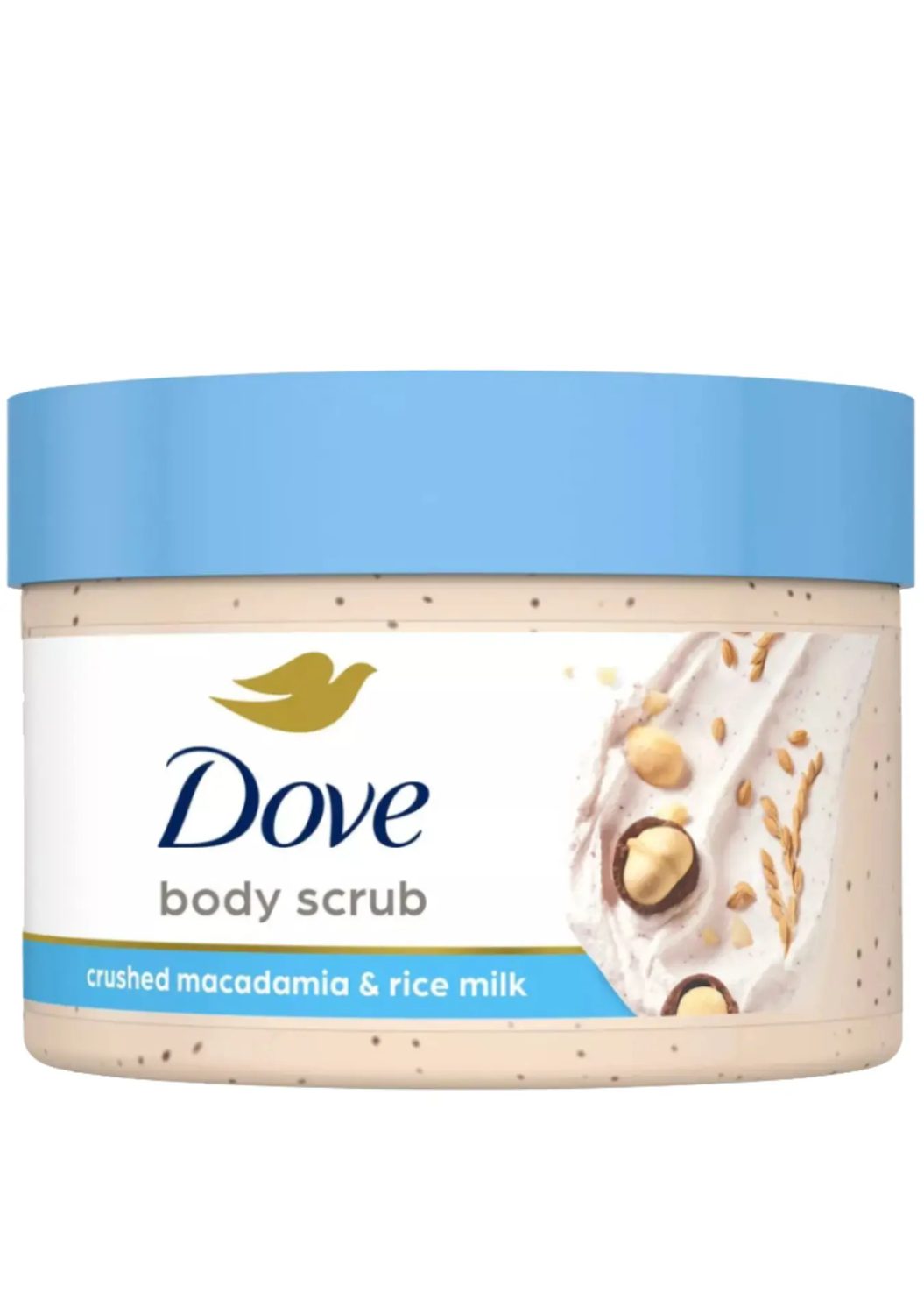 dove-body-scrub-brown-crushed-macadamia-rice-milk-298g-1.jpg DOVE BODY SCRUB BROWN CRUSHED MACADAMIA & RICE MILK 298G