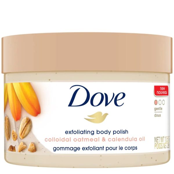 DOVE BODY SCRUB COLLOIDAL OATMEAL & 298G