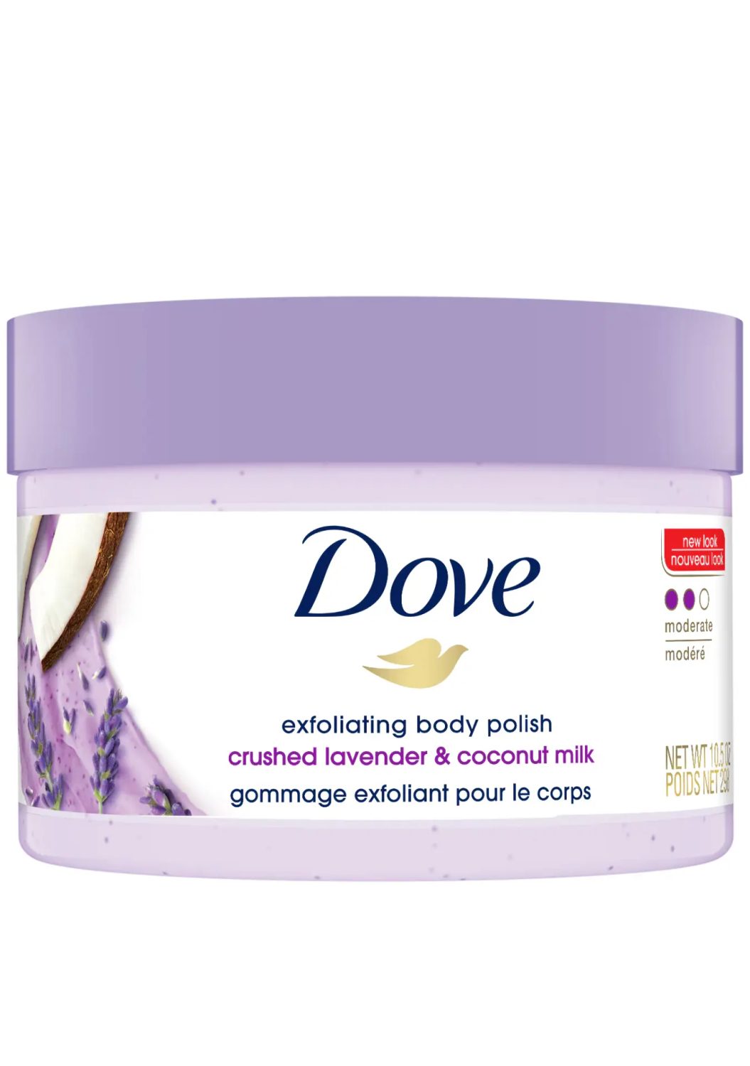 dove-body-scrub-crushed-lavender-coconut-milk-298g-1.jpg DOVE BODY SCRUB CRUSHED LAVENDER & COCONUT MILK 298G