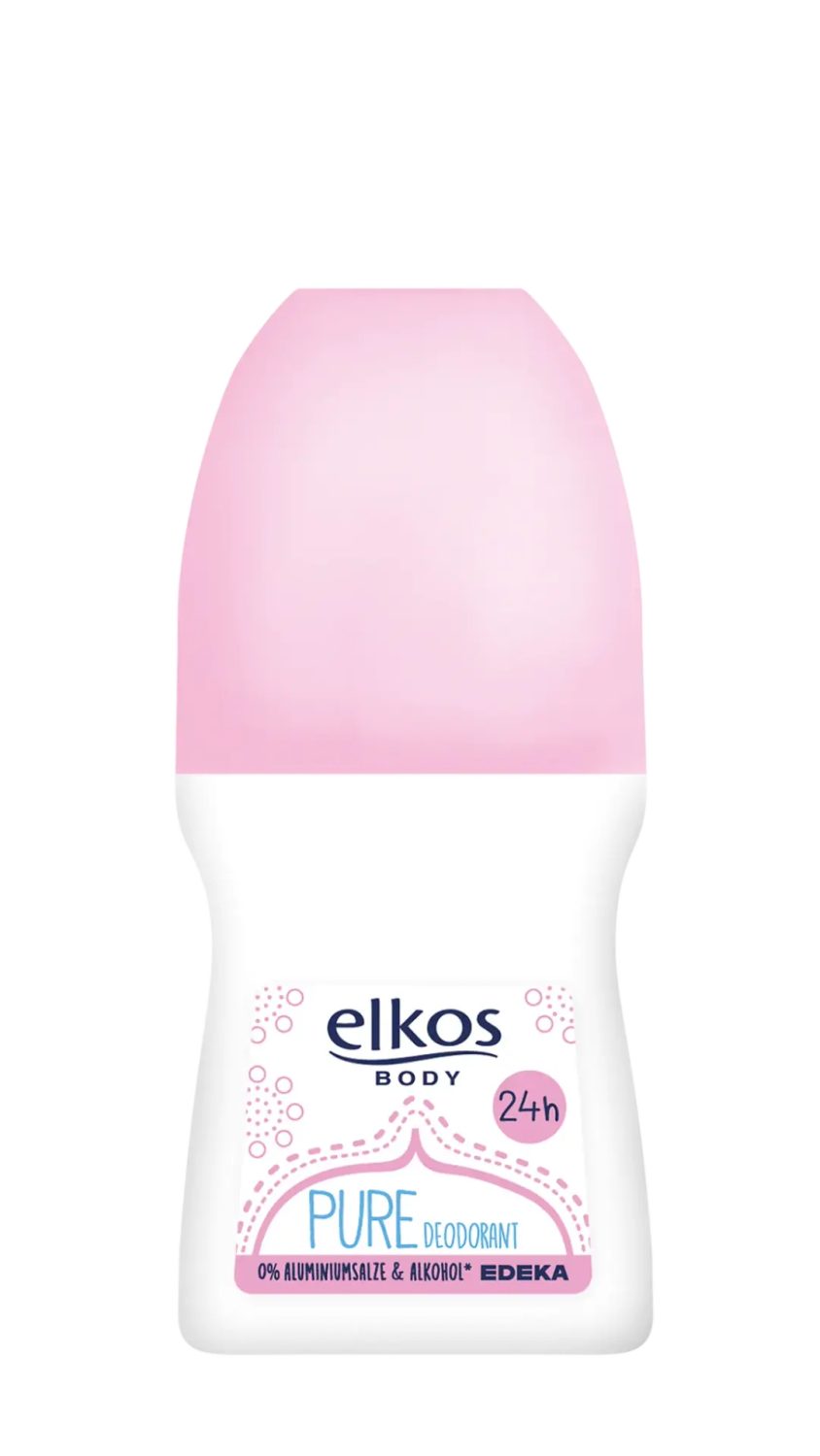 elkos-deodorant-roll-on-24h-pure-50ml.jpg مزيل عرق رول أون إلكوس بادي بيور 24 ساعة بدون ألمنيوم وكحول 50 مل