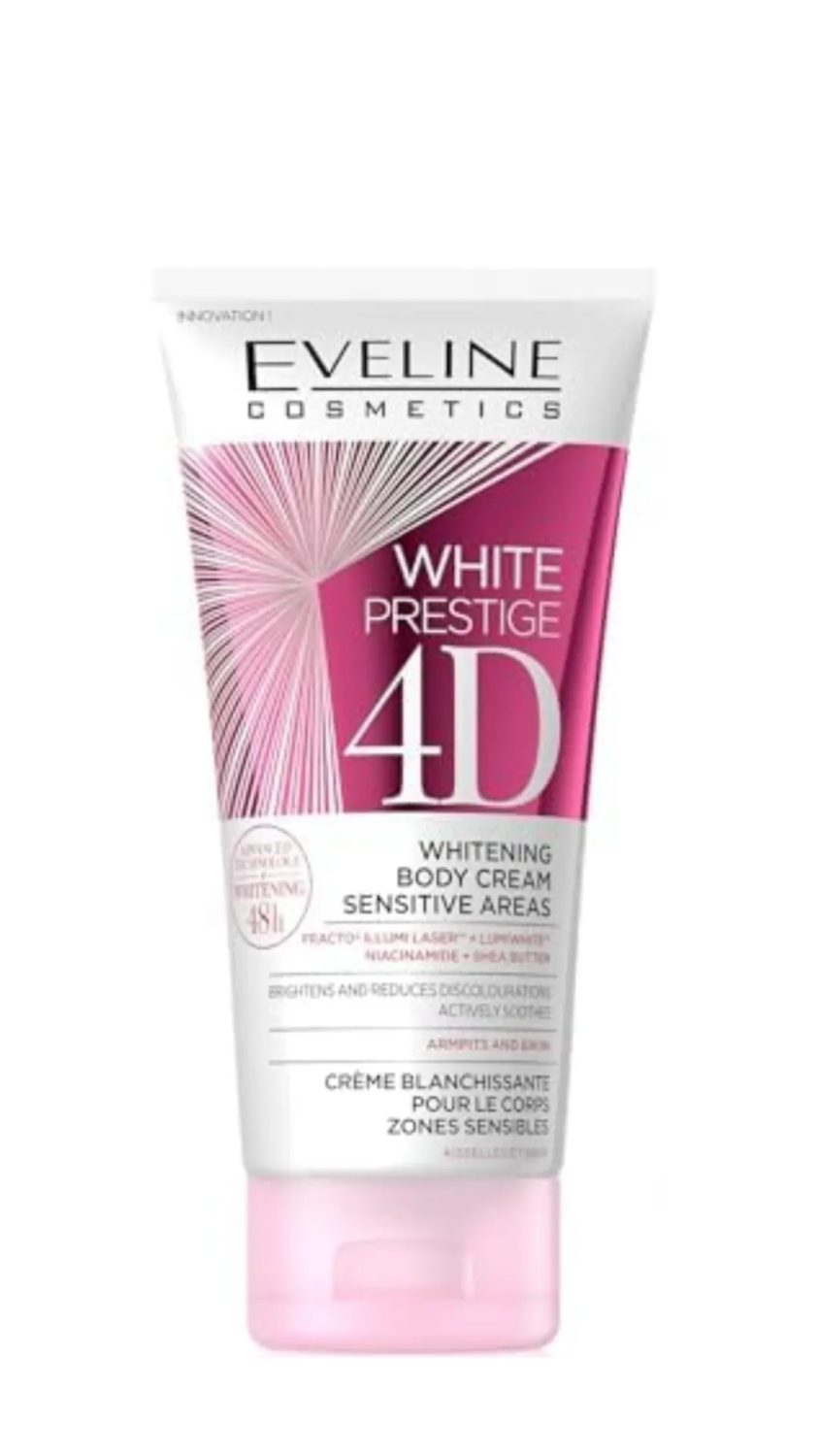 eveline-body-cream-for-sensitive-areas-4d-white-prestige-100-ml-1.jpg EVELINE BODY CREAM FOR SENSITIVE AREAS 4D WHITE PRESTIGE 100 ML
