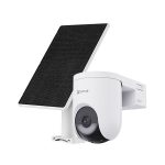 كاميرا مراقبة EZVIZ HB8 Lite 4K Kit مع Solar Panel 5W بدقة 4K Ultra HD + Wi-Fi + PTZ 350°