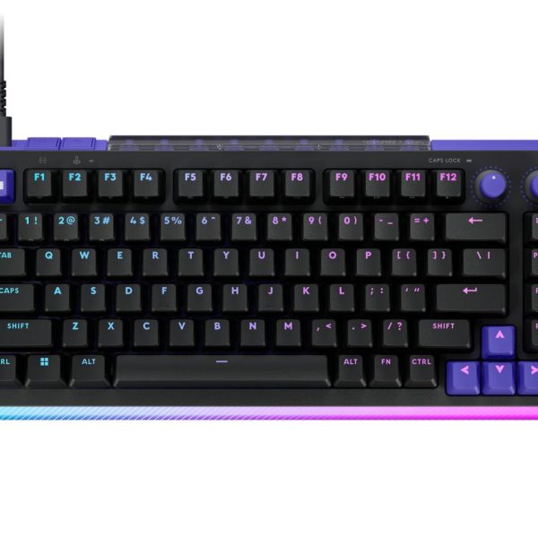 Logitech G512 X 75 Mechanical Keyboard Black Top Angle