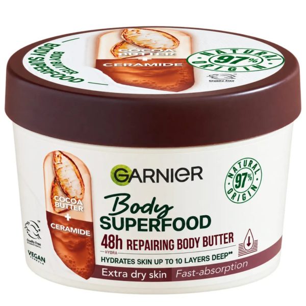 GARNIER GEL-CREAM BODY SUPERFOOD WATERMELOM + HYALURONIC ACID 380 ML