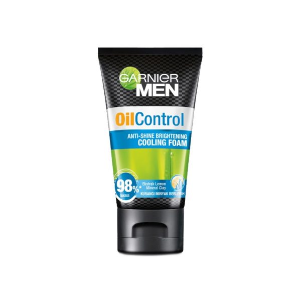 GARNIER MEN FACE WASH FOAM OIL CONTROL 100 ML