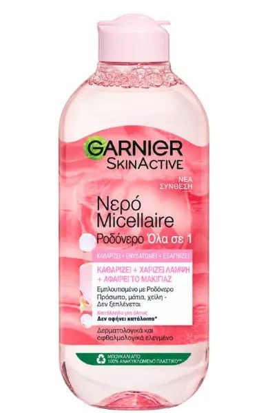 GARNIER ROSE WATER FOR SENSITIVE SKIN 400 ML