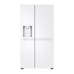 LG GCL-287DVWN Side by Side Refrigerator 625L 1